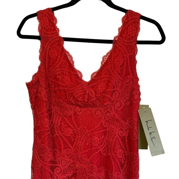 NEW Nicole Miller Embroidered Lace Bodycon Party Dress - Picture 5 of 14